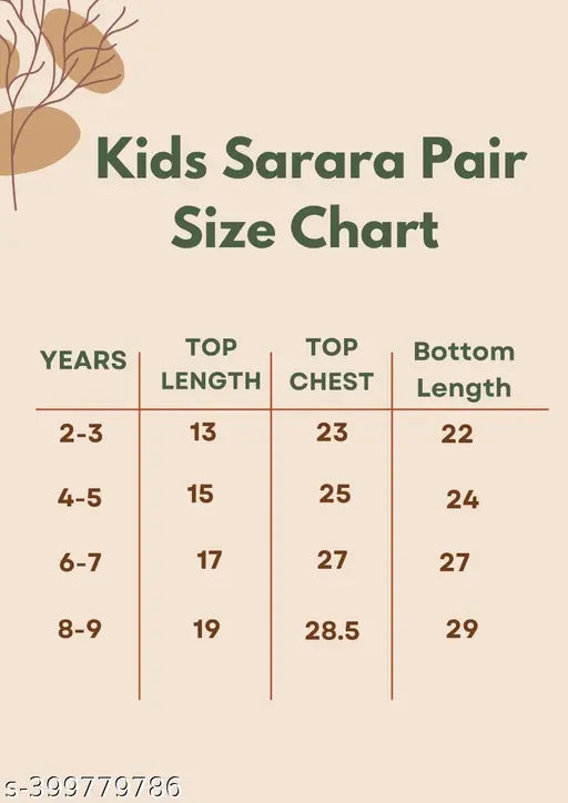 Rayon-cotton sleeveless Sarara dress, versatile kids' festive wear with printed top and bottom, Indian traditional outfit for 2-9 years