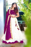 Embroidered satin lehenga choli with net dupatta, semi-stitched, short sleeves. NEW DESIGNER LEHENGA CHOLI for teen girls, 100% best product, origin India