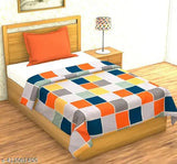 Beautiful floral cotton comforter, size 60x90 inches for single bed