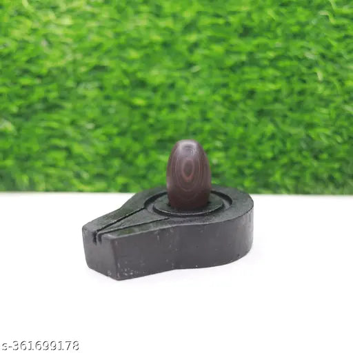 Marble Narmadeshwar Shivling & Jaladhari, spiritual home decor for elevated devotion (2"/4")
