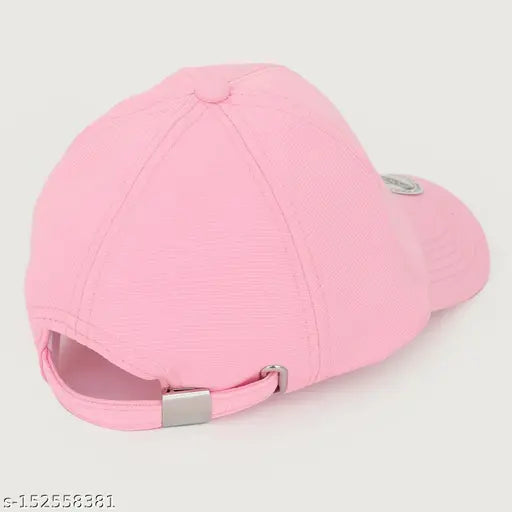 Modern cotton baseball cap - solid pattern, trending for girls, boys, men, women