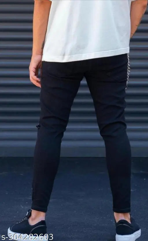 Red print jeans, cotton placement print, Indian A1 quality denim