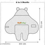 Fleece fleece-print OYO BABY all-season sleeping bag set, soft and cozy for babies of all ages (2pcs), India origin