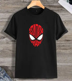 Black Spider-Man graphic tee, premium quality cotton, Hollywood Comics Art, popular No Way Home design