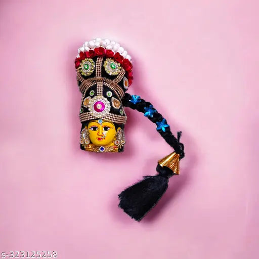 Marble Varamahalakshmi face, Indian God Idol for Vara Lakshmi Vratha Pooja