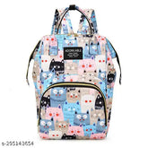 Polyester net Lil Sprouts Baby On Board Series bag with waterproof pocket diaper bag, large capacity for baby essentials and bottle organizer