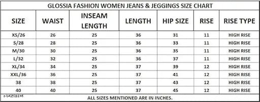 Compact cotton blend jegging for girls - Solid, fashionable and comfortable with waist sizes from 26-34cm