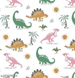 Aerocotton home baby muslin swaddle 100x100cm-pack, breathable cotton AC blanket for newborns, Indian cartoon print design