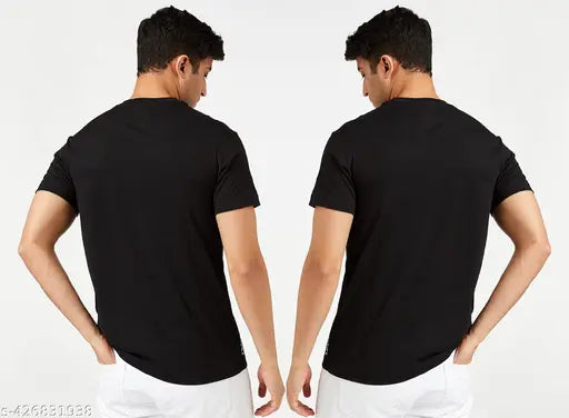 Printed cotton short sleeves t-shirt, one from S4C_WELL2_LETS brand, available in M, L, and XL sizes, originated in India