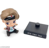 BTS V bobblehead, ABS automobile showpiece for car dashboard or table top, 7.5 cm x 12 cm x 7.5 cm, collectible Kpop gift