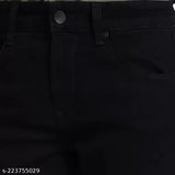 Black denim skinny-fit jeans for men by MARKVIEW - Comfortable and stylish, perfect fit size 28/30/32