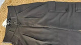 Grey cotton Korean 5-pocket cargo pants for men, solid design, size N