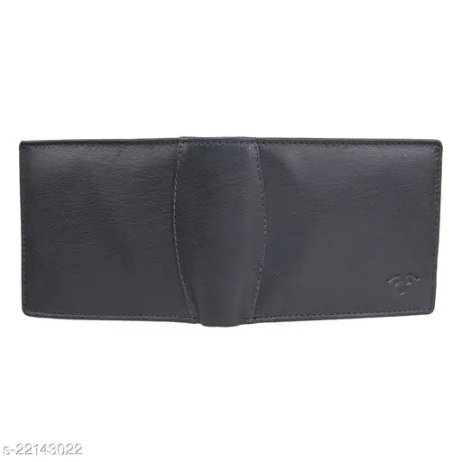 Leather trendy wallet from India, solid net design, free size (L: 12cm, W: 9cm)