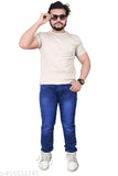 Men's dyed denim jeans pack of 1, Indian-made classic fit with sizes 28, 30, 32, 34, 36
