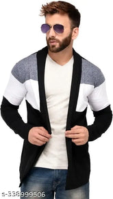 Navy blue full sleeve cotton T-shirt for men, solid pattern, trendolo classic partywear collection