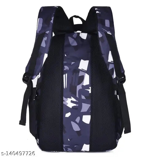 Stylish, water-resistant Tinytot backpack (30L), perfect for boys and girls' school/travel needs with multiple compartments. Made from durable double dot polyester fabric
