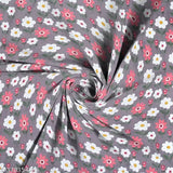 Elastic fitted Galace cotton floral double bedsheet (78x78), two pillow covers, ideal for adults during mild winter. Soft, high-quality, and long-lasting bed linen set, country of origin: India