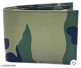 PU casual men's wallet, solid pattern, free size (4x3cm), made in India