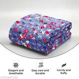 Reversible microfiber AC comforter, 260 GSM, cotton blend, double bed size in Dulai Rajai design