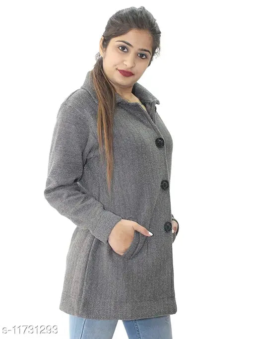 Matelco wool self-design sweaters, long sleeves, size M to XXXL on mannequin