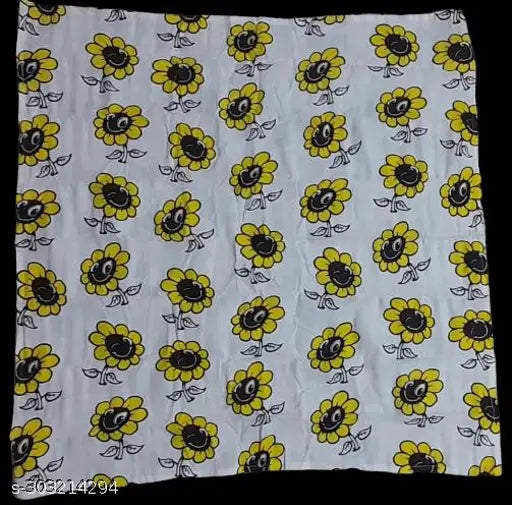 Soft 100% cotton floral swaddle cloth, ideal for newborns. Durable, breathable, and eco-friendly. Perfect for gifting at baby showers or for newborns. Made in India