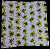 Soft 100% cotton floral swaddle cloth, ideal for newborns. Durable, breathable, and eco-friendly. Perfect for gifting at baby showers or for newborns. Made in India