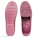 Multicolor textile ballerinas with high quality sole for women and girls, lightweight and stylish