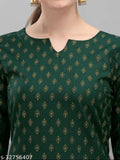 Stylish cotton kurta sets, printed net design on palazzos for women, three-quarter sleeves in XXL size, Indian origin