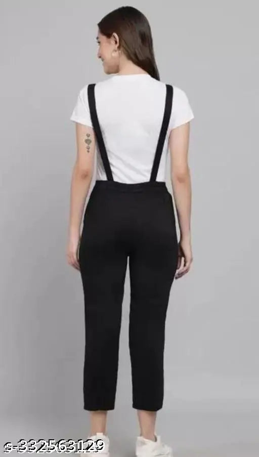 Duck Black Dangri for Women - Short-sleeved cotton blend solid dress, Indian traditional wear