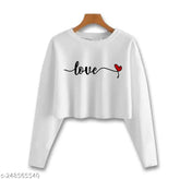 Printed cotton women's tunics, long sleeves, trendy fashionable style, biowash fabric for comfortable wear