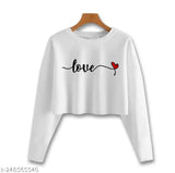 Printed cotton women's tunics, long sleeves, trendy fashionable style, biowash fabric for comfortable wear