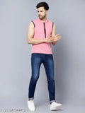 Cotton Diaz Mens Summer Wear Sleeveless T-Shirt, perfect for casual wear in sizes S-XL