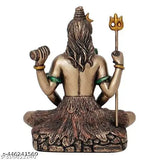 Resin Lord Shiva statue, 7cm x 35cm x 8cm for home decor or gifting, Indian origin