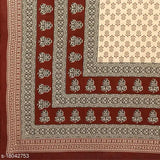 Indian cotton JT2 single bedsheet with 2 pillow covers