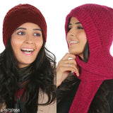 Wool net S_C 001 (4), handmade Indian wool scarf in muted tones