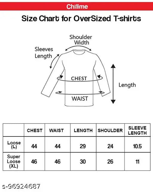 Oversized Superhero cotton t-shirt, printed design on three-quarter sleeves, size L (44in chest, 29in length), made in India