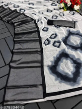 Soft pink chiffon saree with unstitched blouse, traditional Indian wear for parties