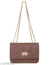 Faux leather cross body bag for girls and women, textured net design, free size (L:9in x W:3in x H:6in)