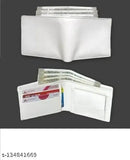 Solid canvas & leather fancy men's wallet (11cm x 9cm), hand-stitched, multi-compartment, India-made - elevate style and organization