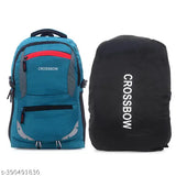 Waterproof Pu laptop backpack, 35L capacity with 2 compartments. Ideal for office, school, or travel, made in India