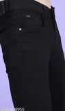 Stylish black cotton lycra men's jeans, comfortable and versatile denim for party and regular use