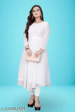 Rayon three-quarter sleeve woman's gown, solid combo, S-XXXL on hanger