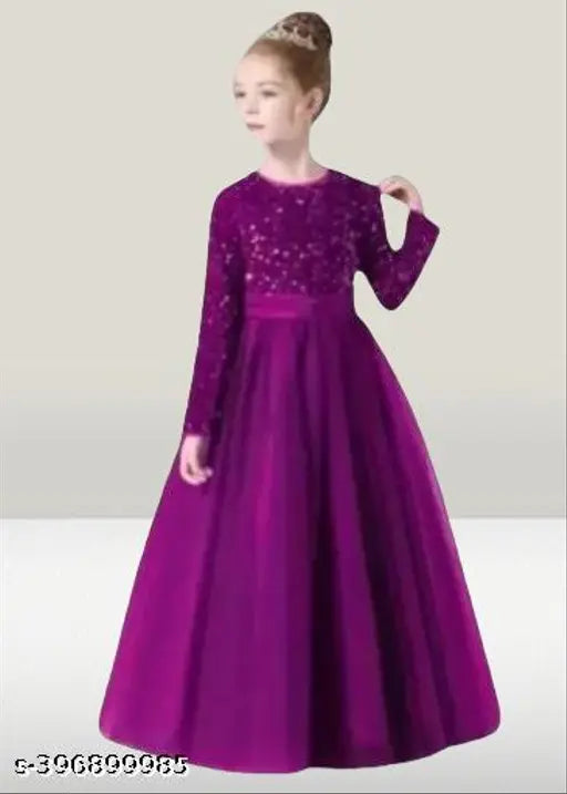 Happy Holi kids formal dresses, long sleeve net material, Indian traditional party wear