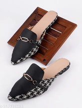 Synthetic soft comfort mules by Hitway - versatile design for women's and girls' fashionable footwear