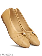 Indian made, colorblocked PU ballerinas. Slip-on design for trendy feet