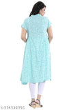 Viscose Rayon printed maternity nursing kurti with breast feed access zip, maxi length and three-quarter sleeves, soft & cozy for moms-to-be, discreet zippers for easy feeding, available in S-XXXL sizes, made in India