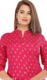 Rayon printed kurta and palazzo set, vibrant Indian fashion in rayon for plus sizes