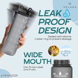 Multicolor leak-proof plastic sports bottle for adults, suitable for gym, office, and school. BIS/ISI certified. Ideal size for kids' sipper. Made in India