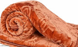 Luxury microfiber mink double bed blanket, self-design, ultra-divine for bedroom essentials