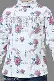Wool printed fancy girls sweater for kids, long sleeves and various sizes available from 2-10 years old (Indian origin)